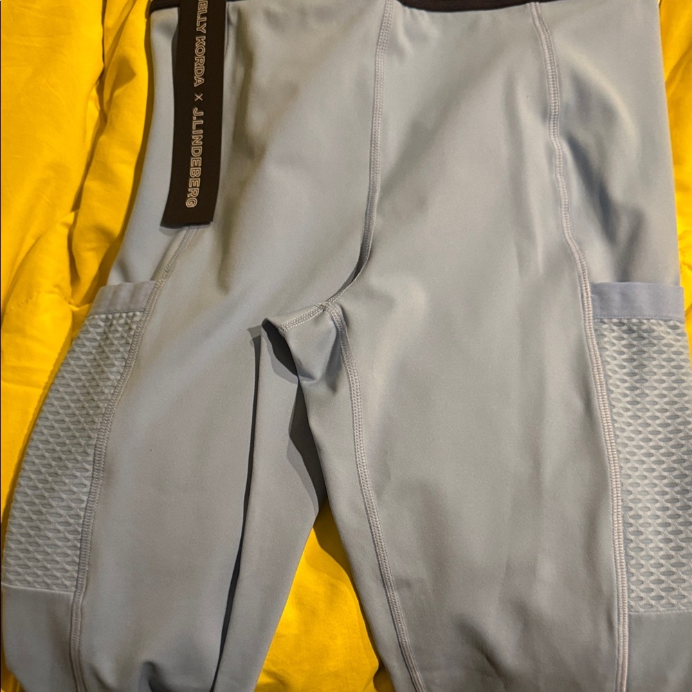 J.Lindeberg Light Blue Leggings Nelly Korda - Picture 5 of 5